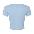 Miniatyrbillede 2 af 3: Bella + Canvas Womens/Ladies Micro-Rib Crop Top