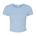 Miniatyrbillede 1 af 3: Bella + Canvas Womens/Ladies Micro-Rib Crop Top