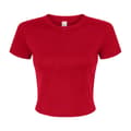 Pikkukuva 1 / 3: Bella + Canvas Womens/Ladies Micro-Rib Crop Top