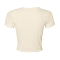 Miniatyrbillede 2 af 3: Bella + Canvas Womens/Ladies Micro-Rib Crop Top