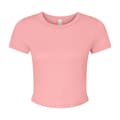 Miniatyrbillede 1 af 3: Bella + Canvas Womens/Ladies Micro-Rib Crop Top