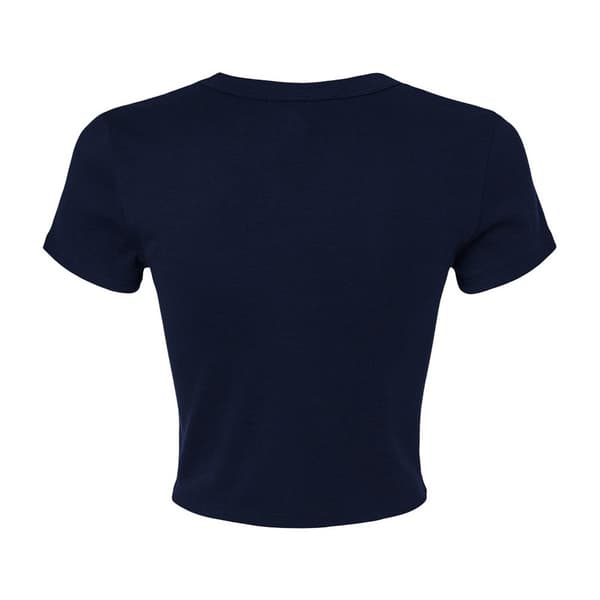 Bella + Canvas Womens/Ladies Micro-Rib Crop Top