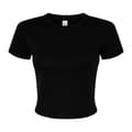 Miniatyrbillede 1 af 2: Bella + Canvas Womens/Ladies Micro-Rib Crop Top