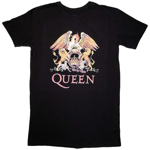 Queen Kvinnor/Damer Classic Crest T-Shirt