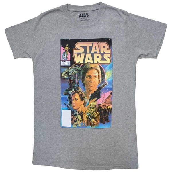 Star Wars Unisex Adult The Original Marvel Years Vol.3 T-Shirt Grey XXL