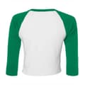 Miniatyrbild 2 av 3: Bella + Canvas T-shirt med 3/4-ärm, Micro-Rib Raglan, dam/dam