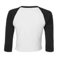 Miniatyrbild 2 av 3: Bella + Canvas T-shirt med 3/4-ärm, Micro-Rib Raglan, dam/dam