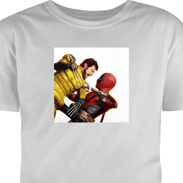 T-shirt för Barn | Klassisk Barn-T-shirt Deadpool & Wolverine