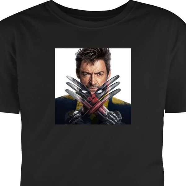 Voksen T-shirt | Behagelig T-shirt til Voksne Deadpool & Wolve