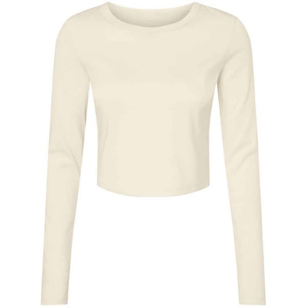Bella + Canvas Womens/Ladies Micro-Rib Long-Sleeved T-Shirt