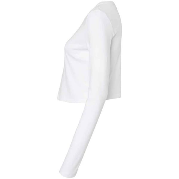 Bella + Canvas Womens/Ladies Micro-Rib Long-Sleeved T-Shirt