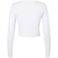 Miniatyrbillede 2 af 3: Bella + Canvas Womens/Ladies Micro-Rib Long-Sleeved T-Shirt