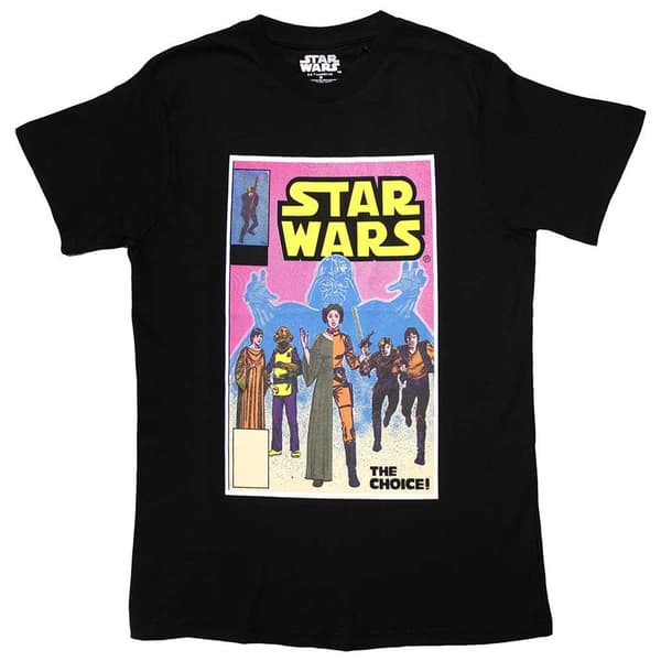 Star Wars Unisex Adult The Choice Comic Cover T-Shirt