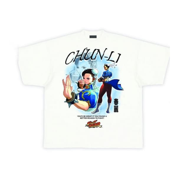 Street Fighter Chun-Li T-shirt, unisex vuxen