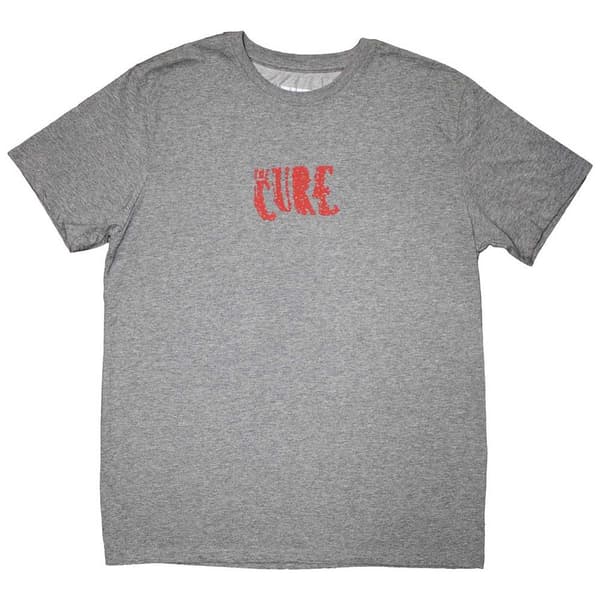 The Cure Unisex Adult Mini Logo T-Shirt