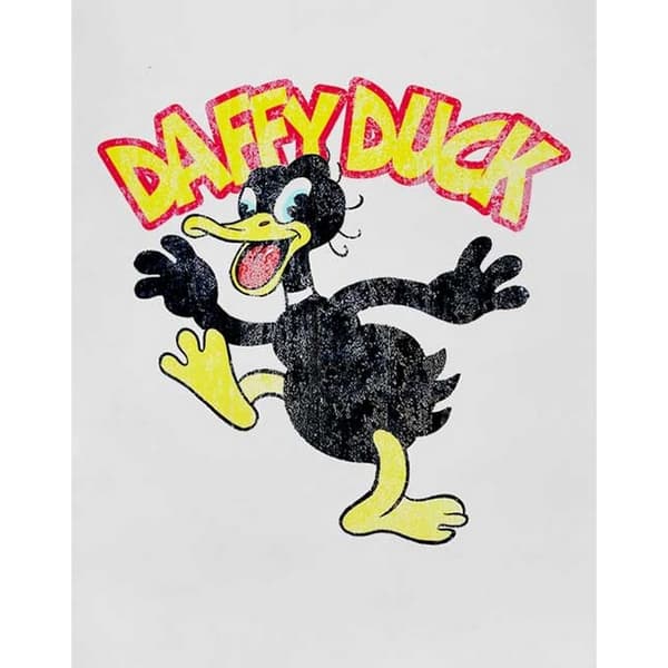 Looney Tunes Unisex Vuxen Daffy Duck Kortärmad T-shirt