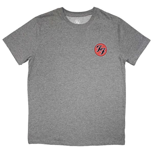 Foo Fighters Unisex Adult FF Mini Logo T-Shirt