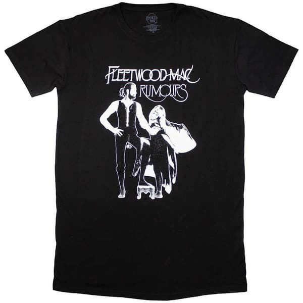 Fleetwood Mac Dame/Damer Rumours T-shirt Black XXL