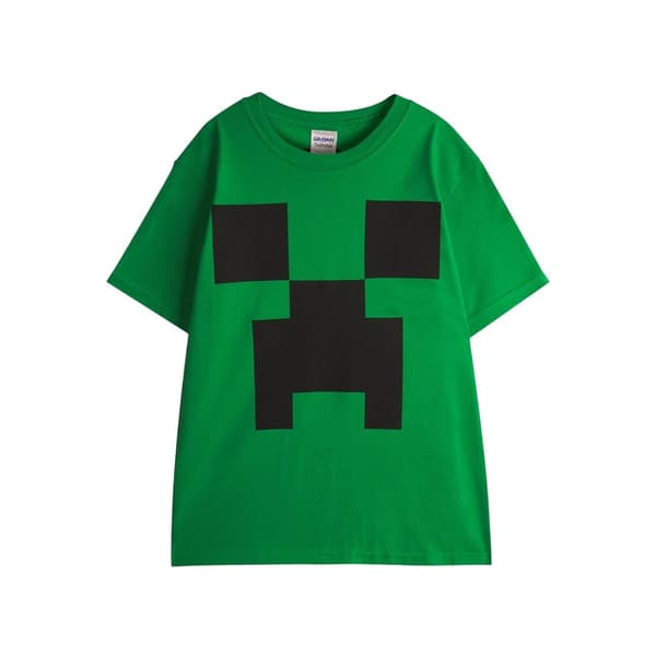 7–15 ans | T-shirt à motif - Vert - Garçons 7–15 ans | T-shirt à motif - Vert - Garçons