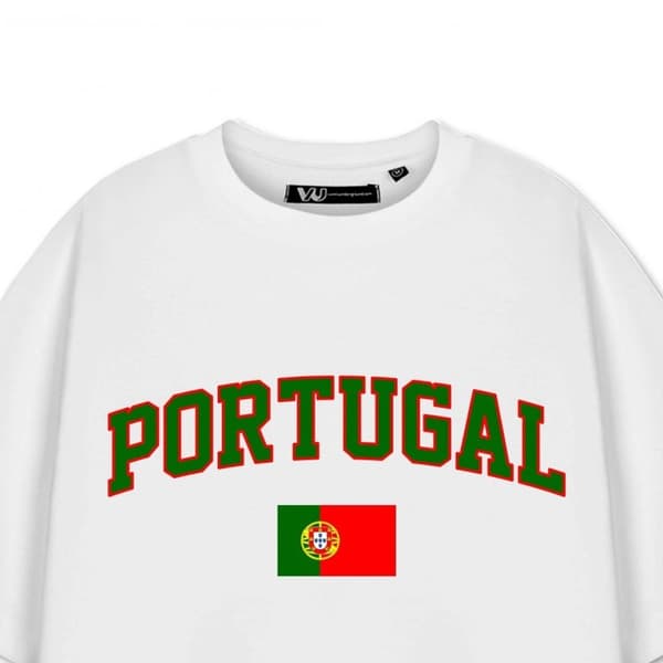 Show Me The Merch Unisex Adult Portugal Short-Sleeved T-Shirt