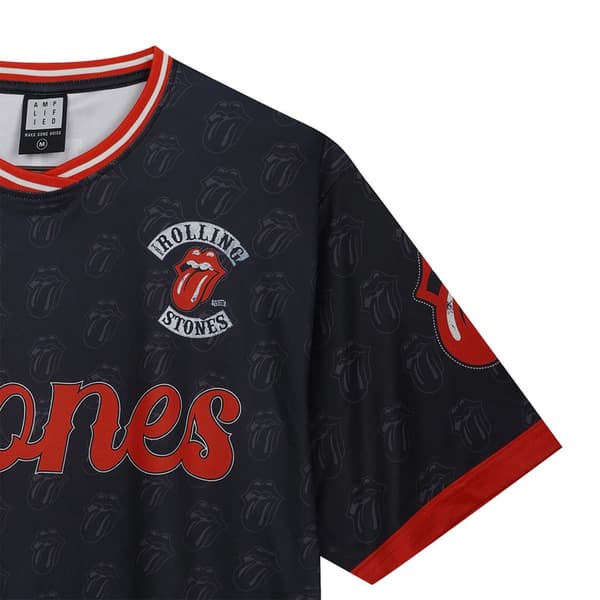 Amplified Unisex Adult Rock FC The Rolling Stones T-Shirt