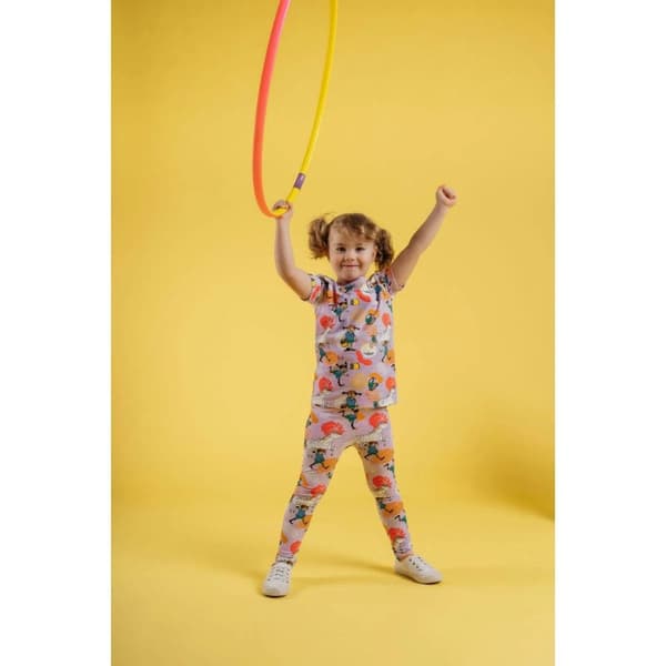 Pippi Langstrømpe glad t-shirt lilla