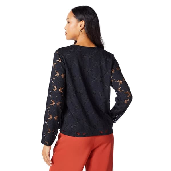 Principles Womens/Ladies Lace Long-Sleeved Top