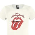 Miniatyrbilde 2 av 3: Amplified Womens/Ladies Vintage Tongue The Rolling Stones T-Shirt