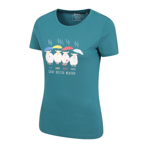 Mountain Warehouse Womens/Ladies Great British Weather T-Shirt