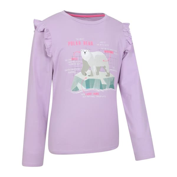 Mountain Warehouse Flickor Polar Bear Långärmad topp