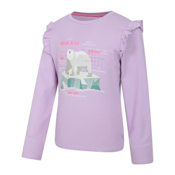 Mountain Warehouse Flickor Polar Bear Långärmad topp