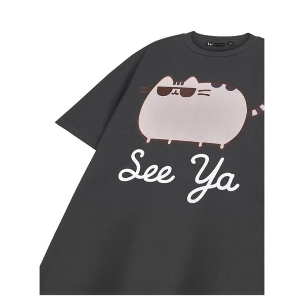 Pusheen Unisex Adult See Ya Short-Sleeved T-Shirt