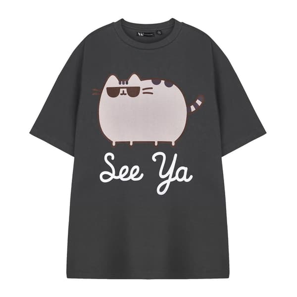 Pusheen Unisex Adult See Ya Short-Sleeved T-Shirt