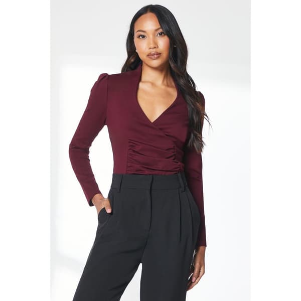 Principles Womens/Ladies Ponte Wrap Top