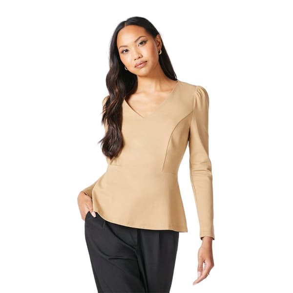 Principles Womens/Ladies Plain Ponte V Neck Top