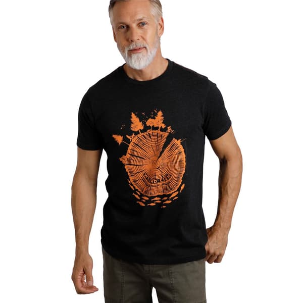 Weird Fish Mens Woodsman Screenprint Eco Friendly T-Shirt