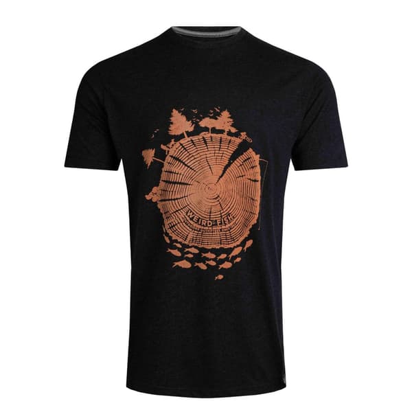 Weird Fish Mens Woodsman Screenprint Eco Friendly T-Shirt
