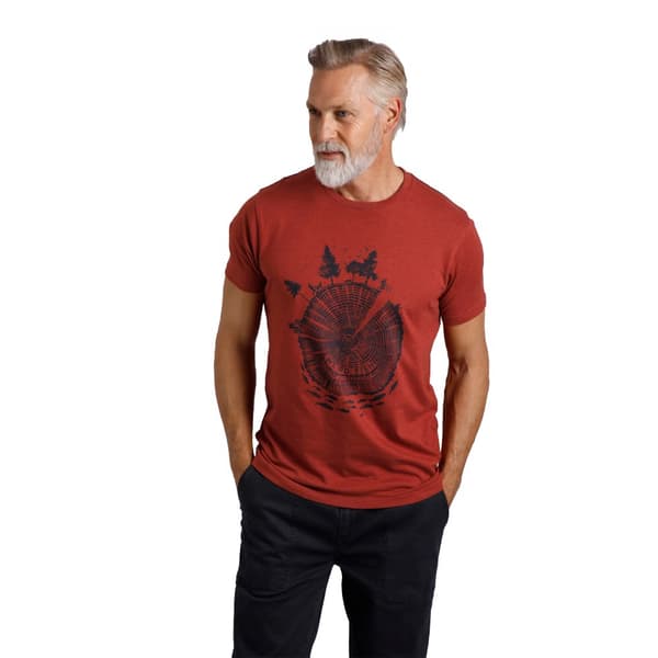 Weird Fish Mens Woodsman Screenprint Eco Friendly T-Shirt
