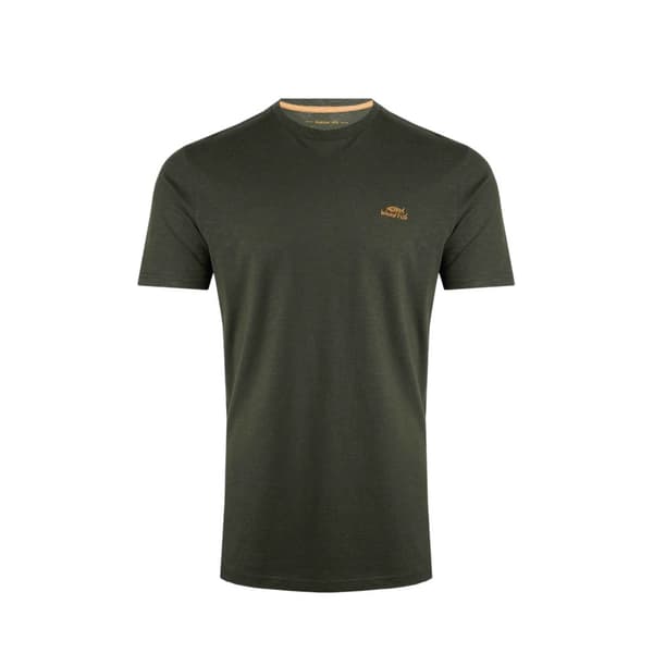 Weird Fish T-shirt med logotyp i ekologisk bomull för herrar