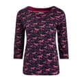 Miniatyrbild 1 av 2: Weird Fish Pinto Horse Jersey Ekologisk T-shirt för dam och dam