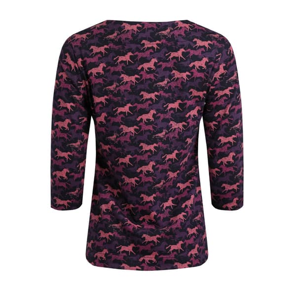 Weird Fish Womens/Ladies Pinto Horse Jersey Organic T-Shirt