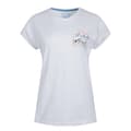 Miniatyrbild 1 av 5: Weird Fish Dam/Ladies Wander T-shirt med grafiskt tryck och slubb