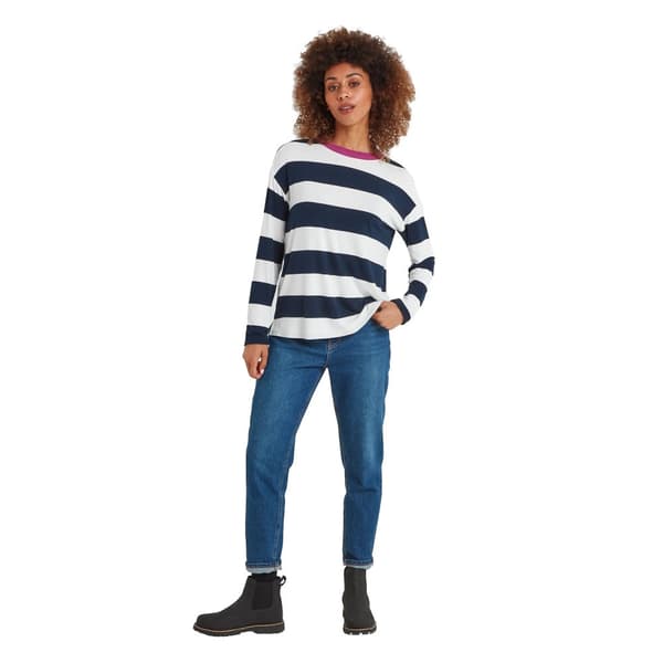 TOG24 Dam/Ladies Jerry Block Stripe Långärmad T-Shirt