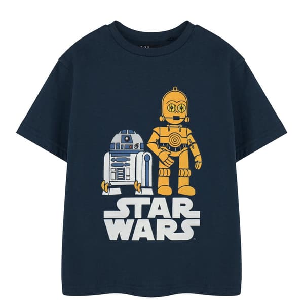 Star Wars Boys R2-D2 & C3PO Short-Sleeved T-Shirt