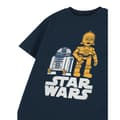 Miniatyrbilde 3 av 3: Star Wars Boys R2-D2 & C3PO Short-Sleeved T-Shirt