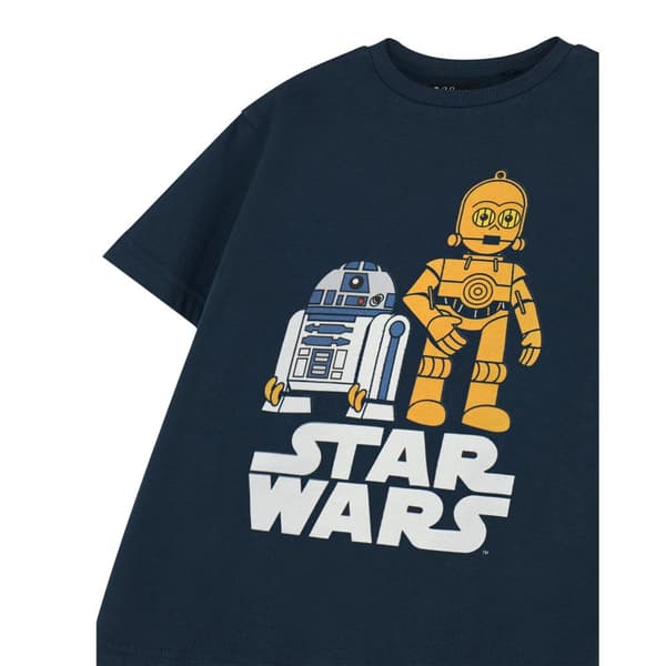 Star Wars Boys R2-D2 & C3PO Short-Sleeved T-Shirt