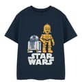 Miniatyrbilde 1 av 3: Star Wars Boys R2-D2 & C3PO Short-Sleeved T-Shirt