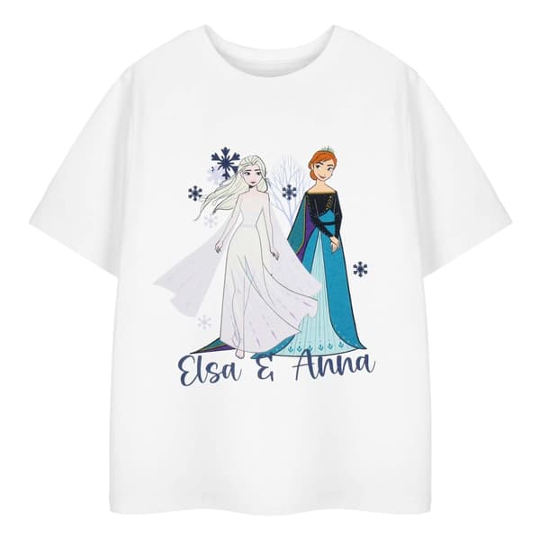 Frozen Girls Anna And Elsa T-Shirt