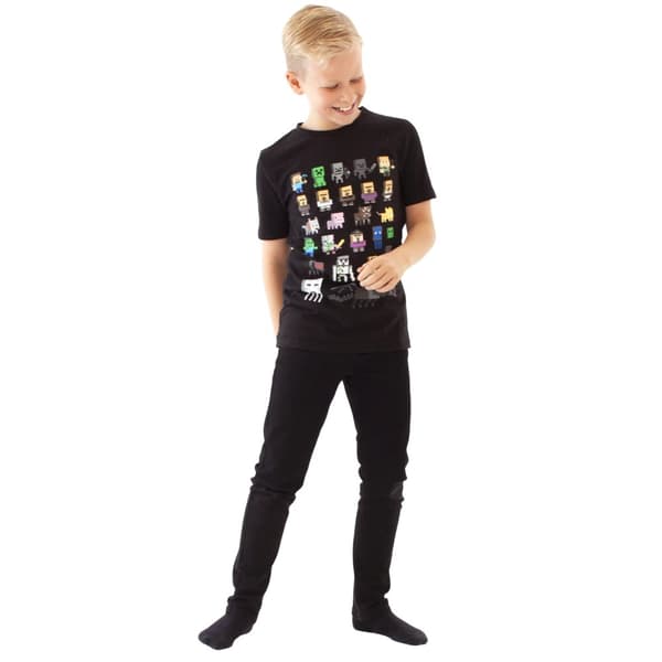 Minecraft Barn/Kids Sprites kortärmad T-shirt