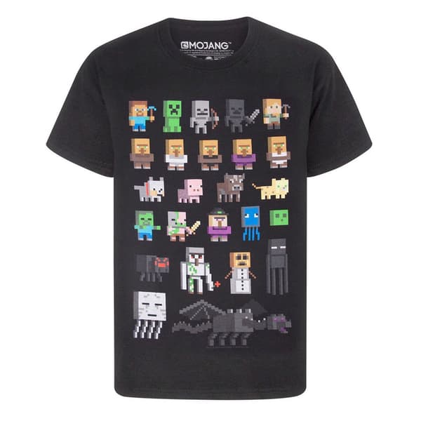 Minecraft Barn/Kids Sprites kortärmad T-shirt